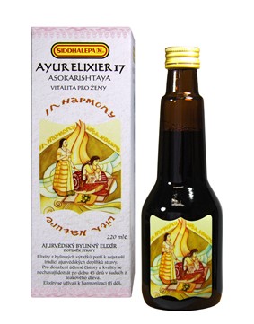 Ayur Elixír 17 - 220 ml (PE 09), "harmonie ženského organismu"
